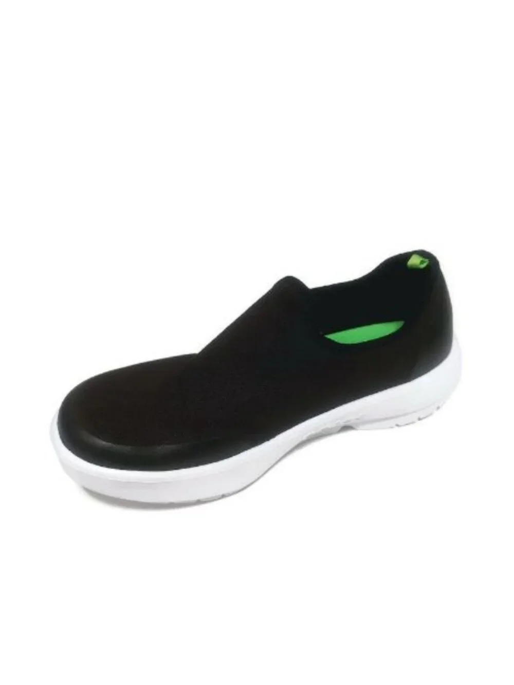 Oofos Oomg Eezee Recovery Walking Shoe Womens Size 11 Black White Slip On Shoes